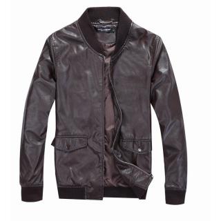 Veste Dolce & Gabbana en Cuir Pas Cher Pour Homme